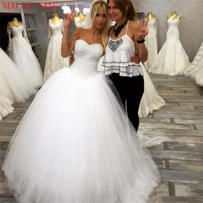 Vestido de novia elegante con cuentas, vestido de novia con encaje, sin mangas, 2022