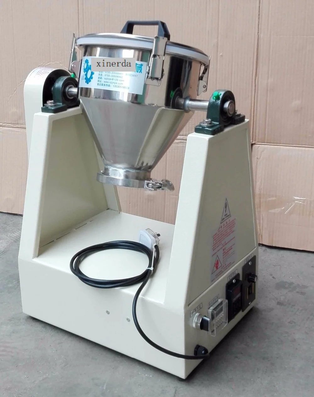 

YG-3KG Powder or Paste Materials Mixer, Food dry Powder Mixer Blender,teaching equipment mixing machine 110V 220V