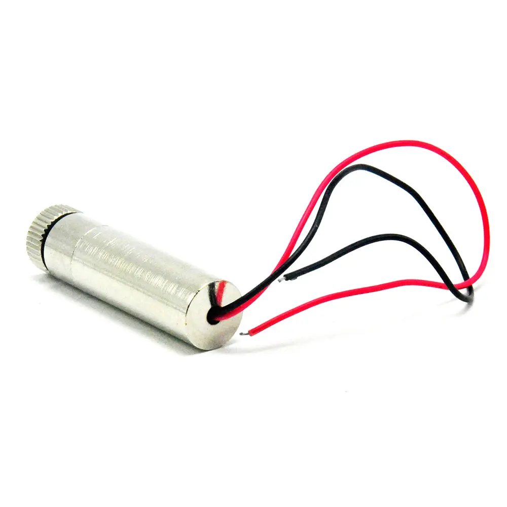 Cross Beam Rode Lichten 650nm 5Mw Laser Diode Module 3V-5V W/12Mm Houder koellichaam