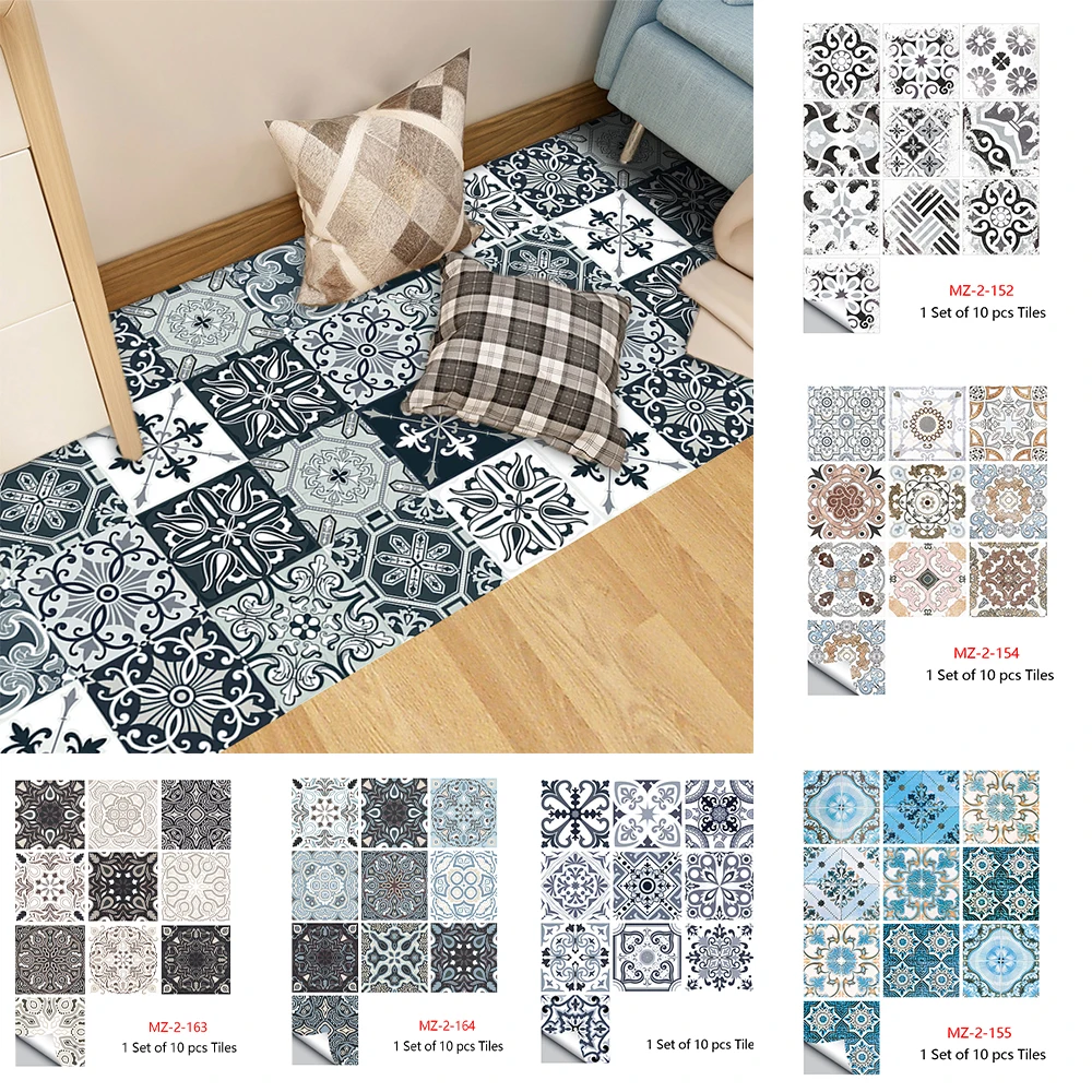 10Pcs Hard Floor Ti…