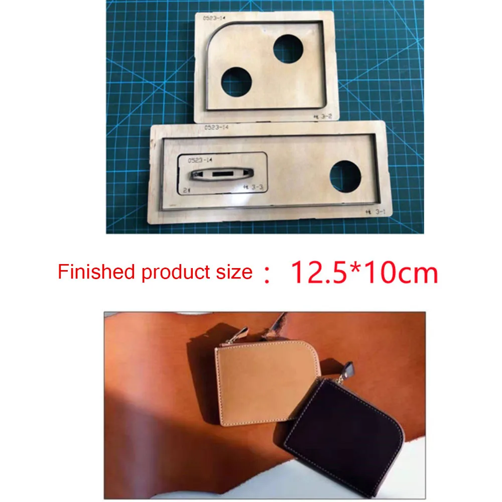 

Leather Tools Wallet Cutting Die, Handmade DIY Template, Wood Moulds, Suitable for Common Die-Cutting Machines in the Market