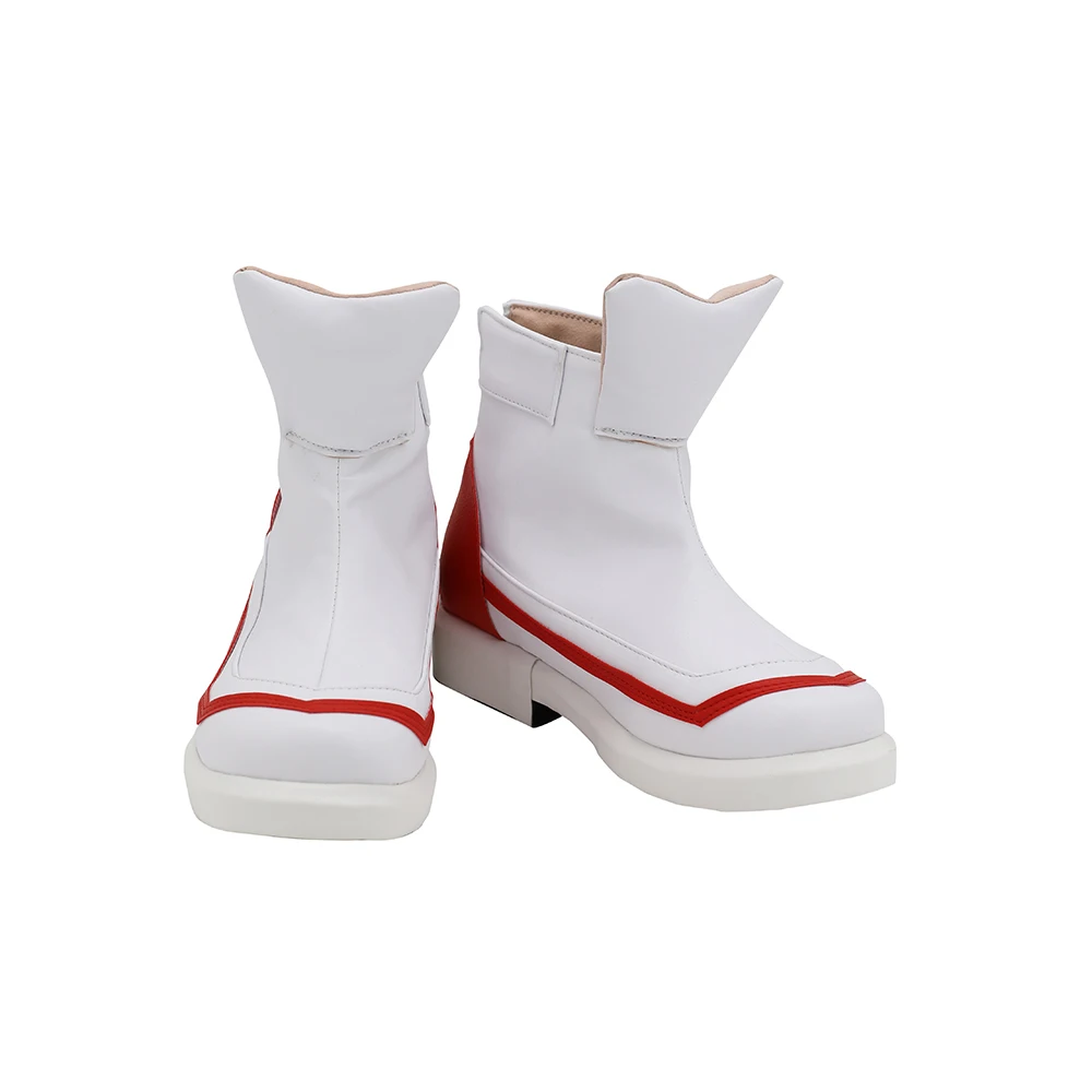 PROMARE Aina Ardebit Cosplay Boots White Shoes Custom Made Any Size