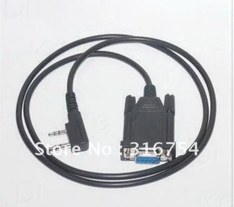 

Com Serial Programming Cable for Baofeng UV-5R UV-82 BF-888S KG-UVD1P TG-UV2 KENWOOD TK-2206 TK-3207 TK-2212 TK-2107 TK-2202