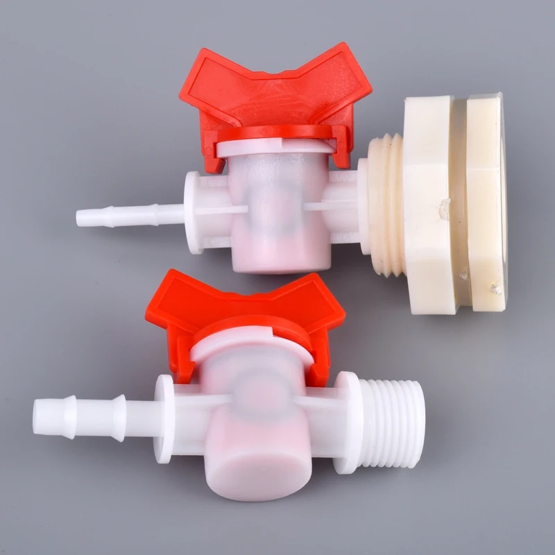 

1/2" -4~20mm Ball Valve Aquarium Tank Garden Irrigation Adapter Air Pump Water Pipe Valve Agriculture Watering System Hose Joint