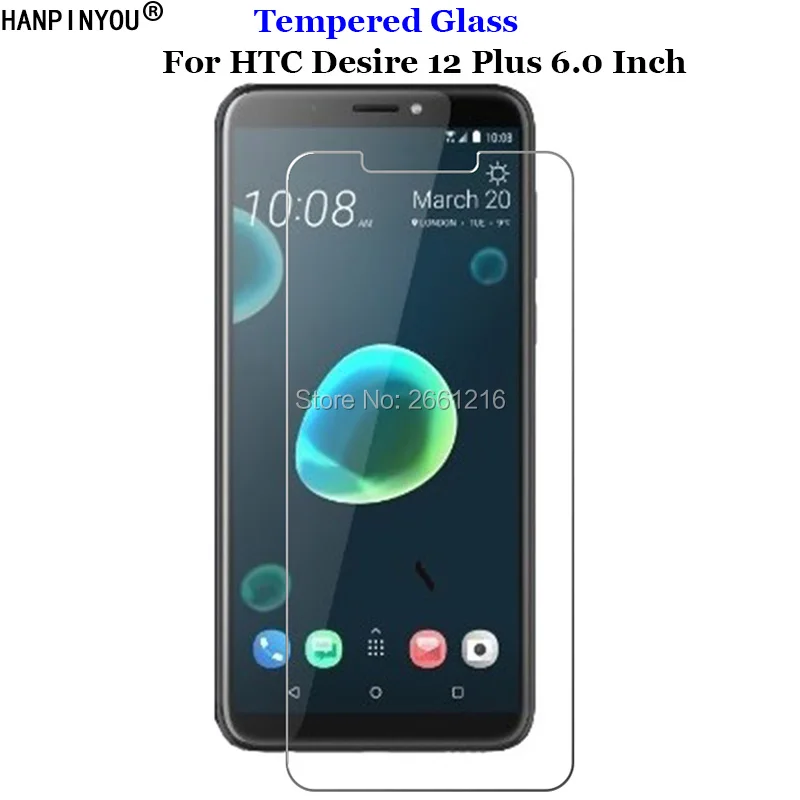 For HTC Desire 12Plus Tempered Glass 9H 2.5D Premium  Screen Protector Film For HTC Desire 12 Plus