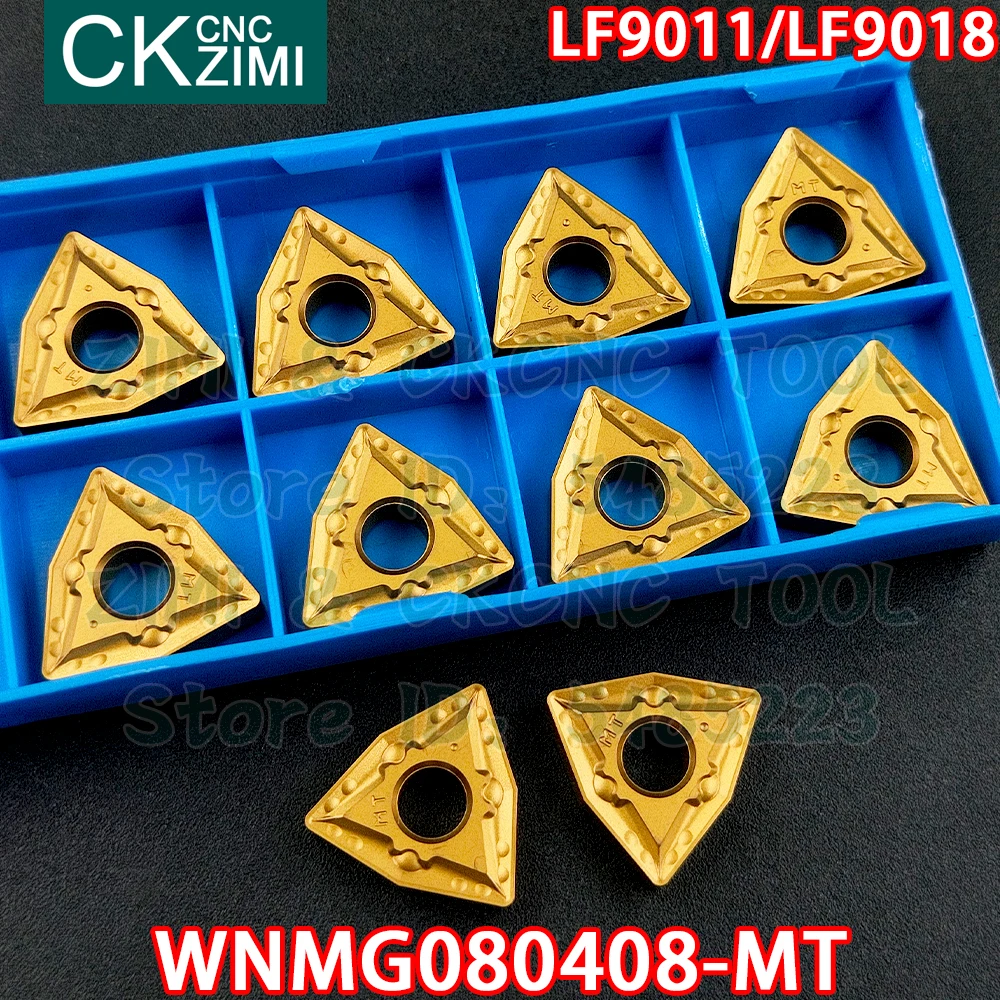 WNMG080408-MT LF9011 WNMG080408-MT LF9018 insertos de carburo de torneado exterior inserta herramientas de Metal CNC herramientas de torno WNMG para acero