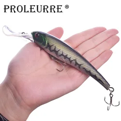 Señuelo Wobbler flotante pececillo grande para pesca en el mar