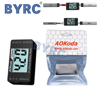 AOKoda AOK-041 1S Lithium Battery Tester Indicator for Checker For JST MOLEX mCPX MCX Plug Connector Battery Voltage