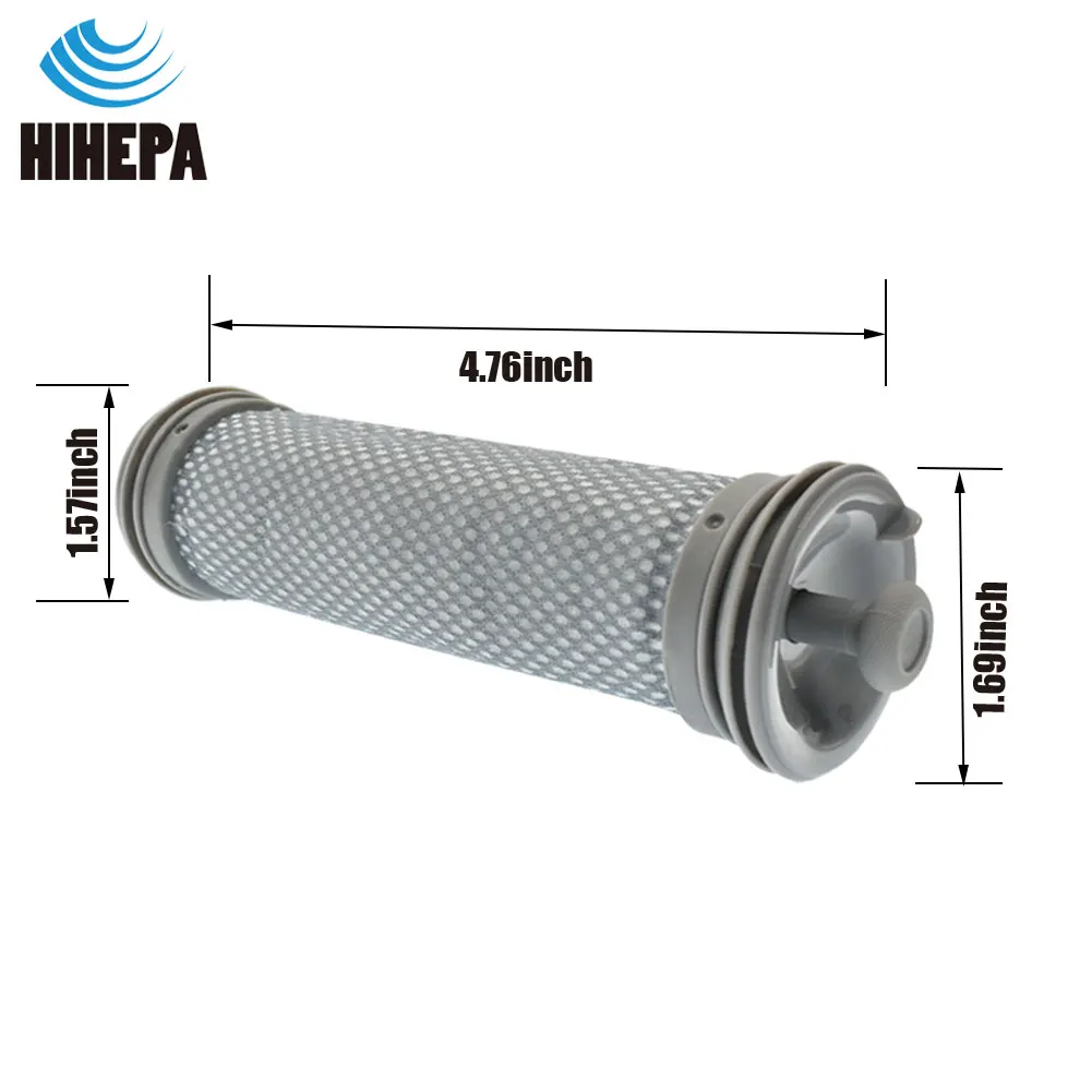 2 قطعة مرشحات HEPA قبل ل Tineco A10/A11 ، بطل A10/A11Master نقية واحدة S11 سلسلة المكانس اللاسلكية