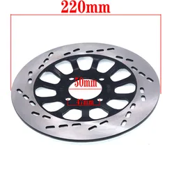 Motorcycle Brake Disc Plate Outer Diameter 220MM For Dirt Pit Bike Chinese Motocross GN125 GS125 GN GS 125