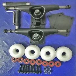 New Arrival Skateboard Wheels 95A Double Rocker Skate Wheel 52mm*32mm With 5 Inch Skateboard Trucks High-Speed Silent Bearing