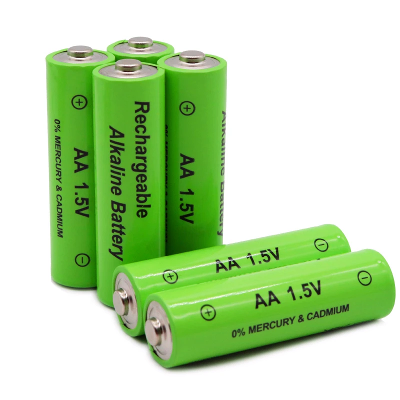 1-20Pcs 1.5V AA Battery 4800mAh Rechargeable battery NI-MH 1.5 V AA Batteries for Clocks mice computers toys so on+Free Shipping