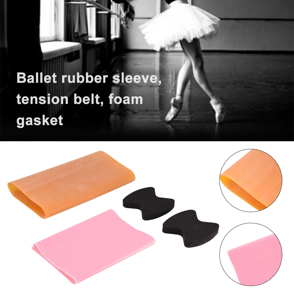 Rubber Ballet Rubber Sleeve Elastic Band For Ballet Foot Stretch Stretcher Arch Enhancer Gymnastics Tension Belt Foam Gasket