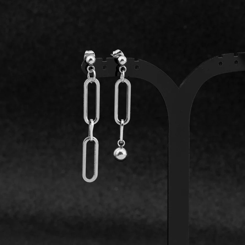 Original design new tide male ear nail rock personality earrings hip hop punk men's earrings rock Stainless Steel earrings boys