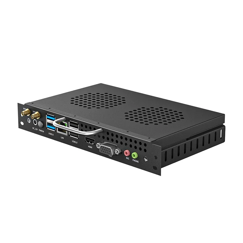 BKHD OPS-Mini PC i5-4200U CPU, ordenador Personal de doble núcleo, Pfsense, Linux, Windows 7, 8, 10, oficina, Industrial, educativo