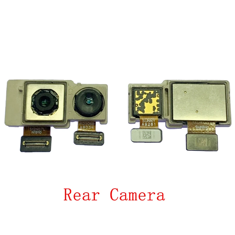 Back Rear Front Camera Flex Cable For LG G8X V50S ThinQ Main Big Small Camera Module Repair Replacement Parts