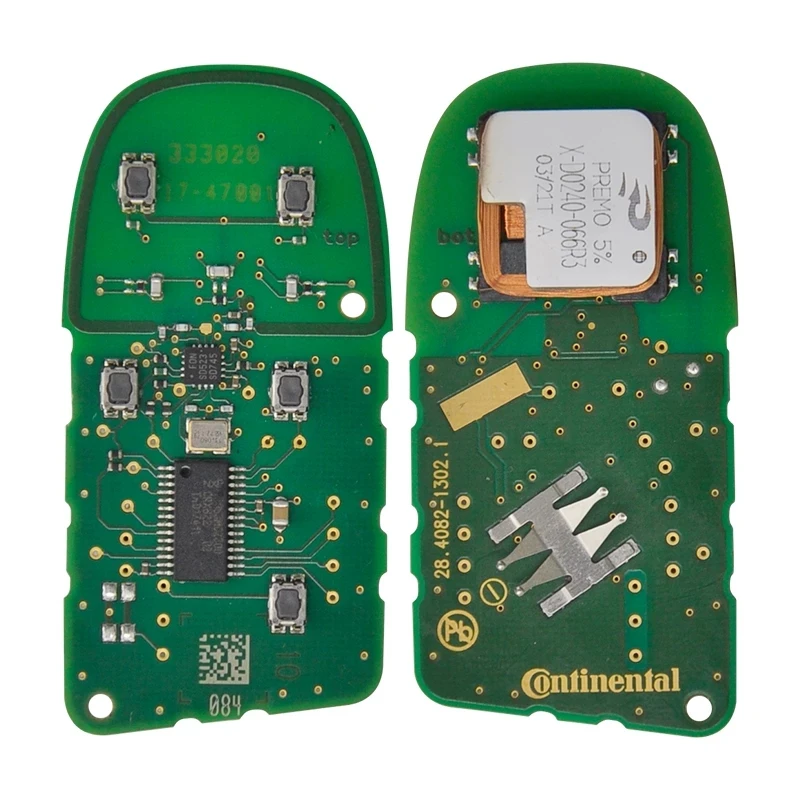 Llave de coche CN017023, mando a distancia Original de 5 botones, 433MHz, para Fiat 500, 500L, 500X, 2016, 2017, 2018, 2019, Chip 4A