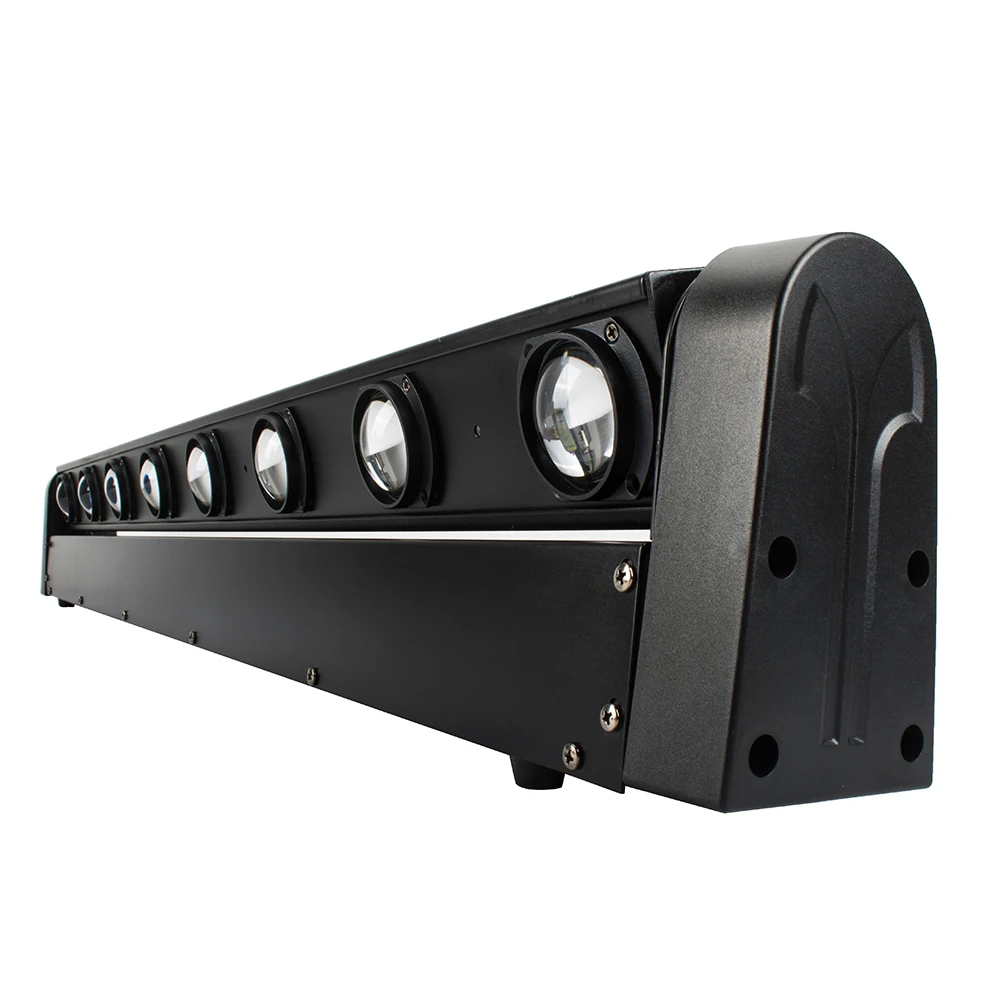 SHEHDS Schneller Versand 8x12W RGBW Mehrfarbige LED Bar Beam Moving Head Lichtanlage für DJ, Veranstaltungsorte, Hochzeiten, Partys, Kirchen und Bühnenausrüstung