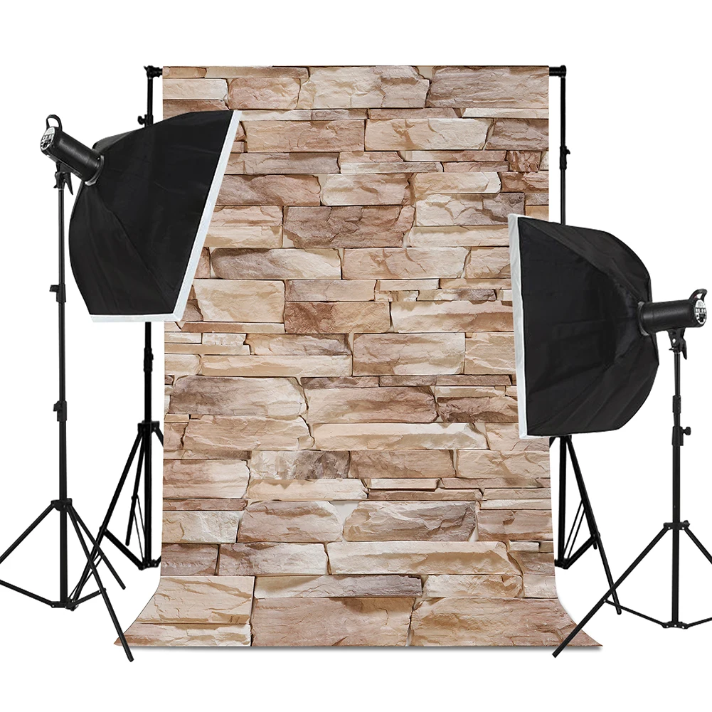 Vintage Brick Wall Photo Backdrop Newborn Baby Girls Adults Portrait Photography Background Wallpaper Photo Studio Props