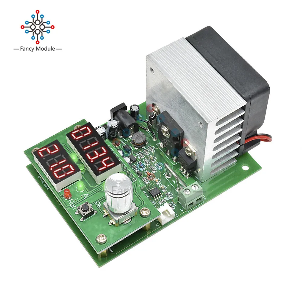 Multi-Functional Constant Current Electronic Load 9.99A 60W 30V Discharge Power Supply Battery Capacity Tester Module