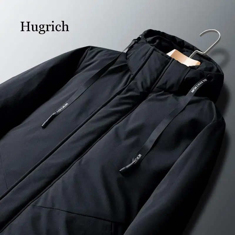 Large Size Thick Warm Winter Hooded Cotton Jacket High Quality Brand Clothing Men\'s Casual Loose Parka