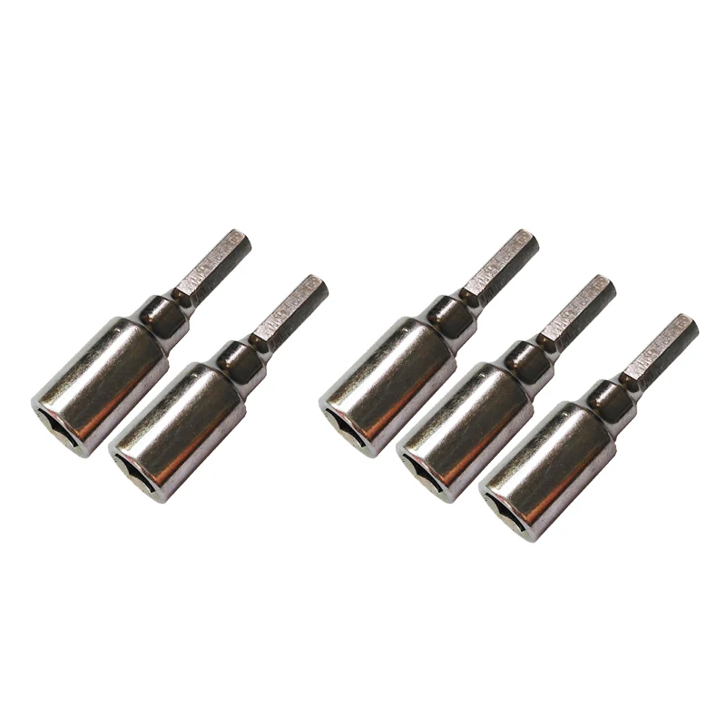 

Hex Bit Adapter 4mm to 6.35mm 1/4" Screwdriver Bits with a Magnetic slot/Insert Jack holder,10pcs/lot