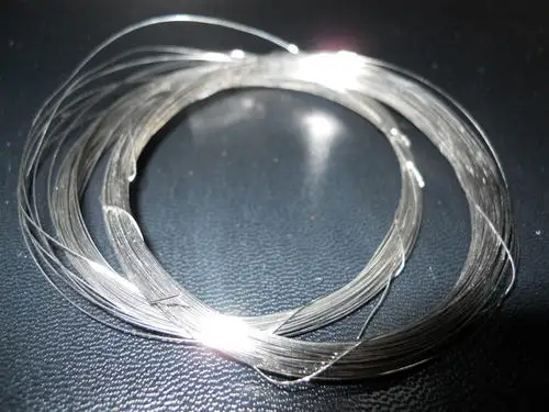 Pure platinum wire platinum electrode experimental material diameter: 0.5mm; length 10 cm; Purity: 99.99%; high purity 4N;