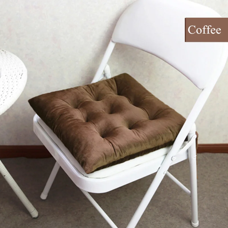 

9 Colors Available Seat Cushions Thicken Chair Cushion Pads For Living Room Decoration Sofa Chair Back Pillow Office Cushion