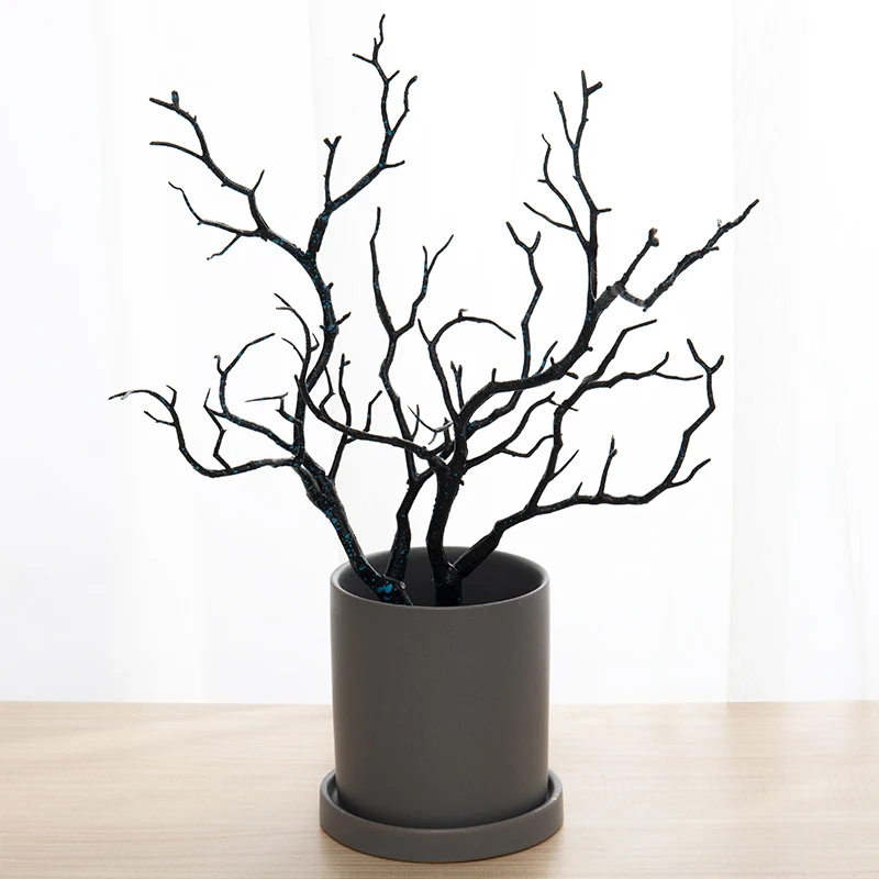 

Dry Artificial Fake Branch Plant DIY Party Plastic Simulation Wall Decoration Hotel Shop Restaurant Home Office Decoration