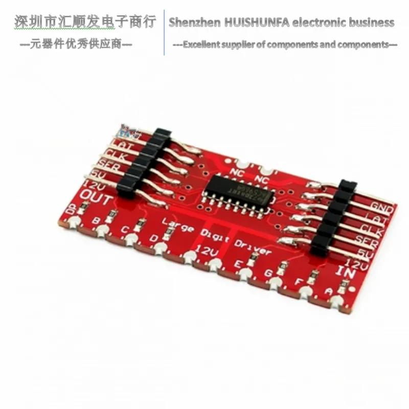 TPIC6C596 8 بت التحول تسجيل 7 الجزء يعرض 7 أنبوب رقمي