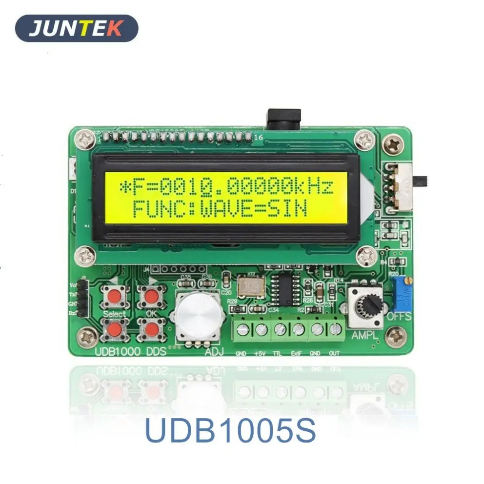 UDB1000S 5MHz DDS Function Signal Generator  Sweep Pulse Digital Signal Generator/Frequency Counter