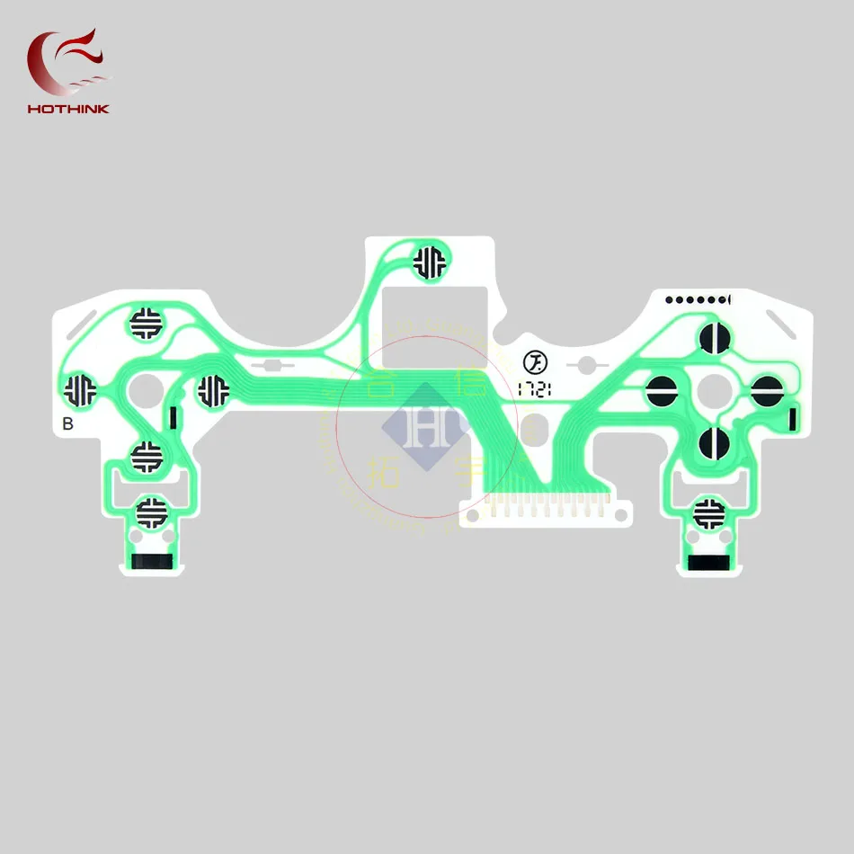 Substituição de cabo flex de teclado, para sony playstation 4 ps4/pro jds 055 040 030 001 011 controlador com filme condutor pcb