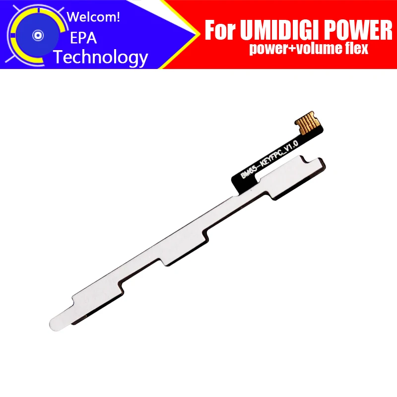 UMIDIGI POWER Side Button Flex Cable 100% Original  Power + Volume Button FPC Wire Flex Cable repair accessories for POWER