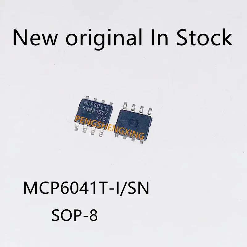 10ピース/ロットMCP6041I MCP6041T-I/sn MCP6041T-E/sn SOP8 MCP6041-I/sn新しいオリジナルスポットホット販売