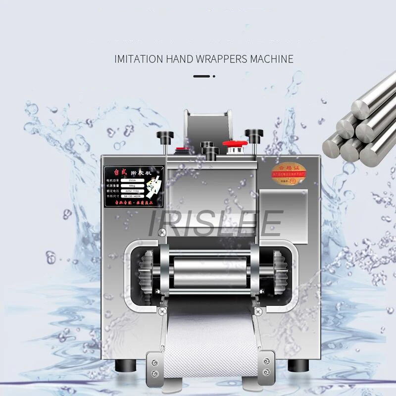 Automatic Small Electric Dumpling Wrapper Machine Slicer Wonton Rolling Pressing Manual Home Kitchen Pastas Maker Commercial