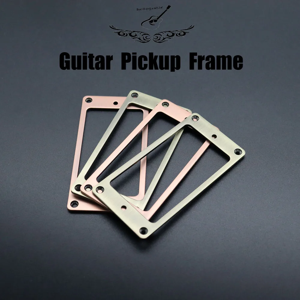 

2 pcs Metal Pickup Ring Cover Frame Flat Pickup Mounting Rings for LP/SG Guitar Mounting Replacement Electric Guitar Accessorie