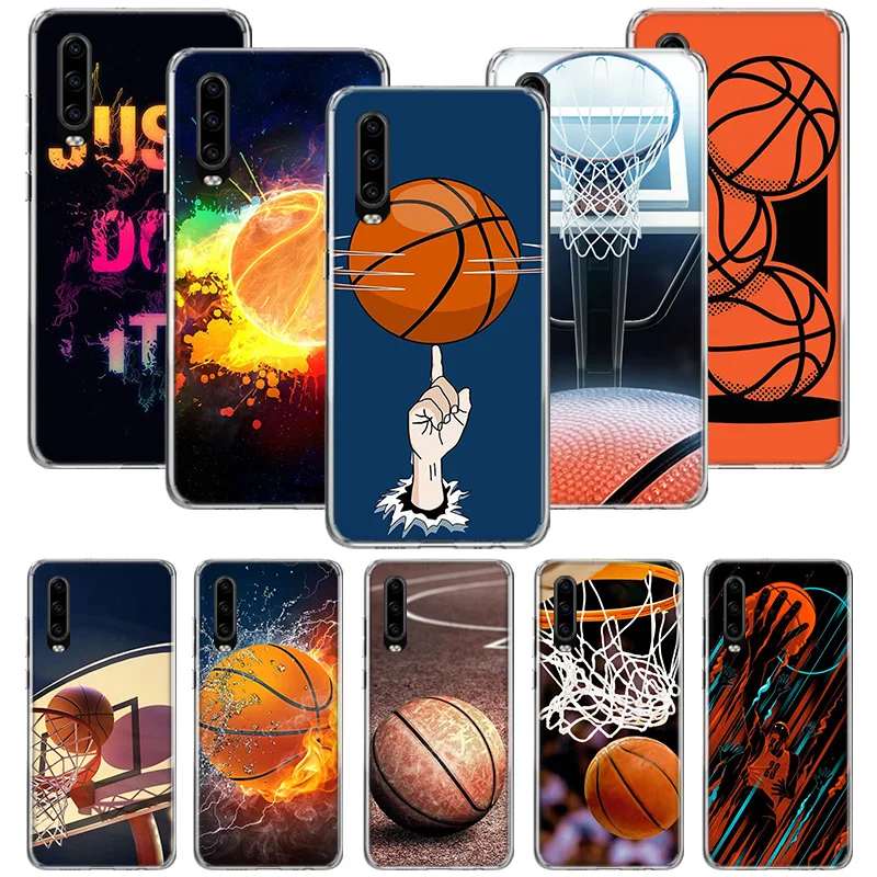 Basketball Phone Case for Huawei P30 P20 P40 P50 P10 Mate 40 30 10 20 Lite Pro Silicone Soft Shell Coque Cover Fundas House