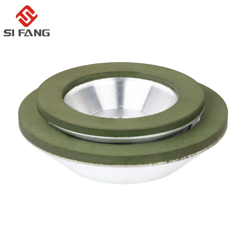 75/100/125/150mm Resin Diamond Grinding Wheel Cup Grinder Disc for Carbide Metal Angle Grinder Tool 120/150/180/240/320/400#