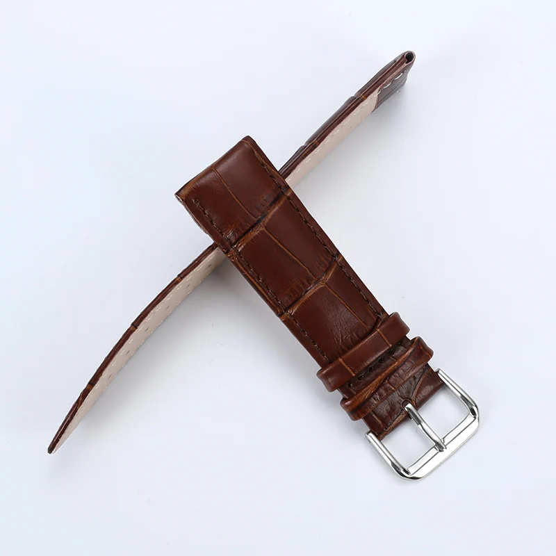 Universal Replacement Leather Watch Strap Leather Watchband for Men Women 12mm 14mm 16mm 18mm 19mm 20mm 21mm 22mm Watch Band