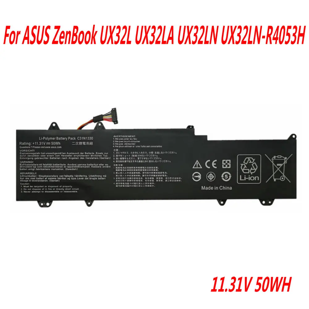 High Quality C31N1330 0B200-00070200 Laptop Battery For  Asus ZenBook UX32L UX32LA UX32LN UX32LN-R4053H 0B200-00070200