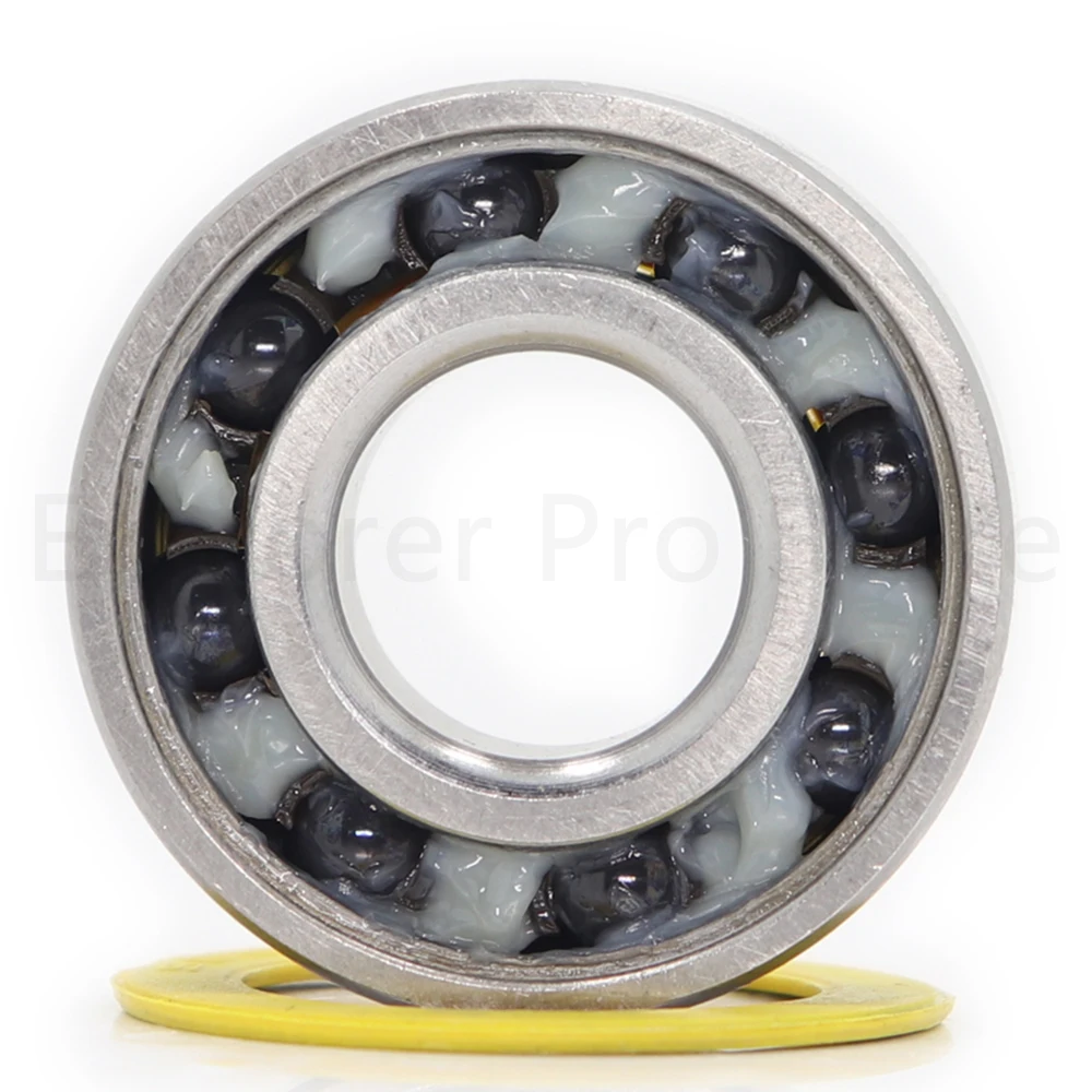 6001-2RS Łożysko nierdzewne 12 * 28 * 8 mm 1 PC ABEC-3 6001 RS Piasta rowerowa Przednie tylne piasty Koło 12 28 8 Łożyska kulkowe ceramiczne — zdjęcie 4