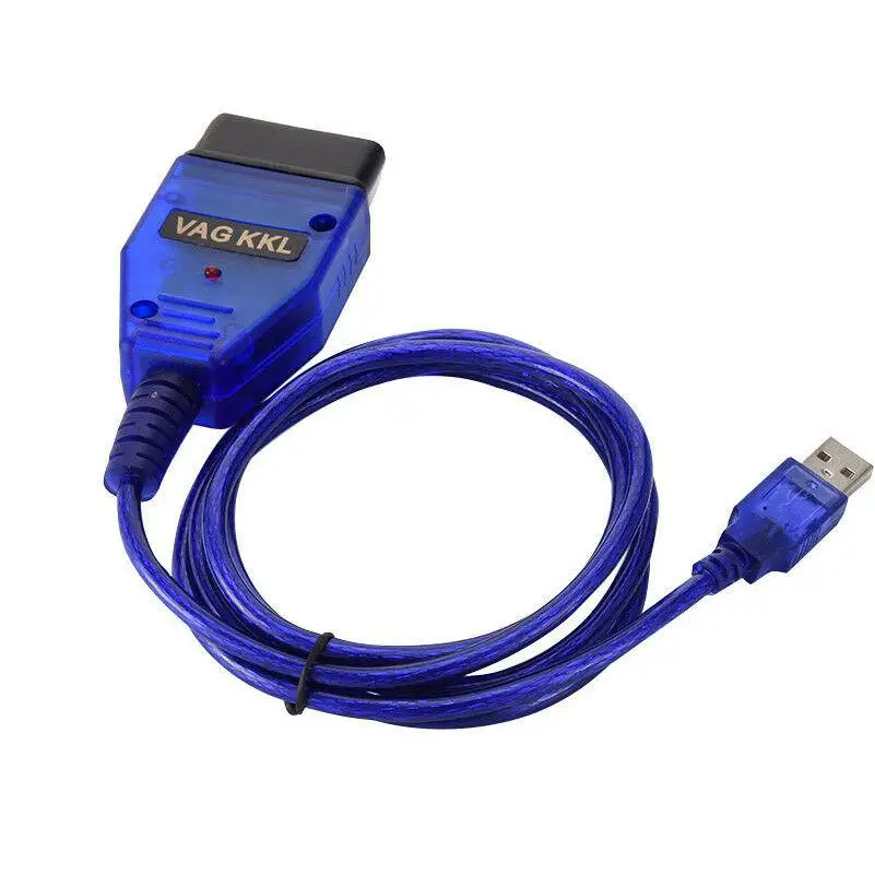 Voiture USB Câble VAG-COM KKL 409.1 OBD2 Auto Scanner Outil D\'analyze Pour Siège Outils De Diagnostic Car Styling Pour VW Audi Volkswagen Skoda