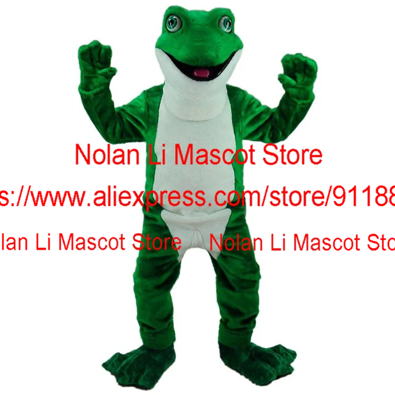 High Quality EVA Material Helmet Frog Prince Mascot Costume Cartoon Set Props Birthday Party Cosplay Christmas Gift 530