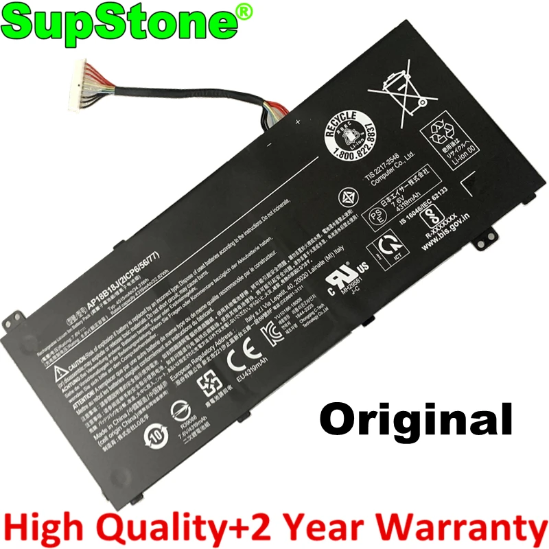 

SupStone AP18B18J Laptop Battery For Acer Aspire 3 A314-32-C51E 2ICP6/55/77