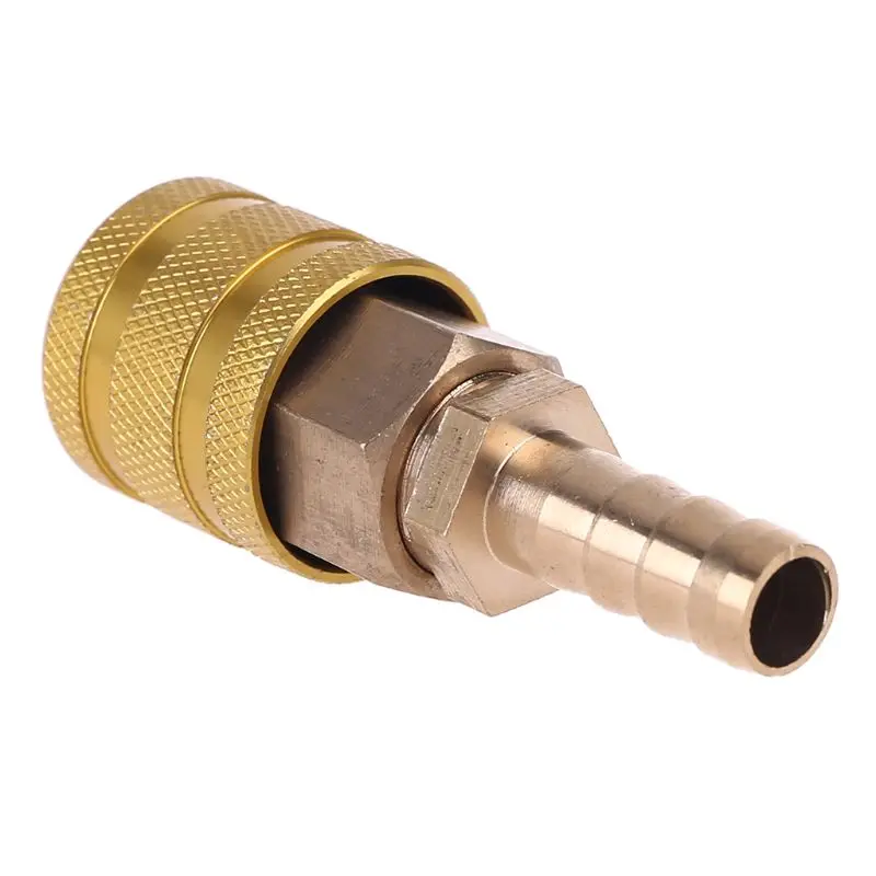 New Hardware Coupler and Plug 8mm Solid Brass Quick Connect Air Fittings 1/4\\\