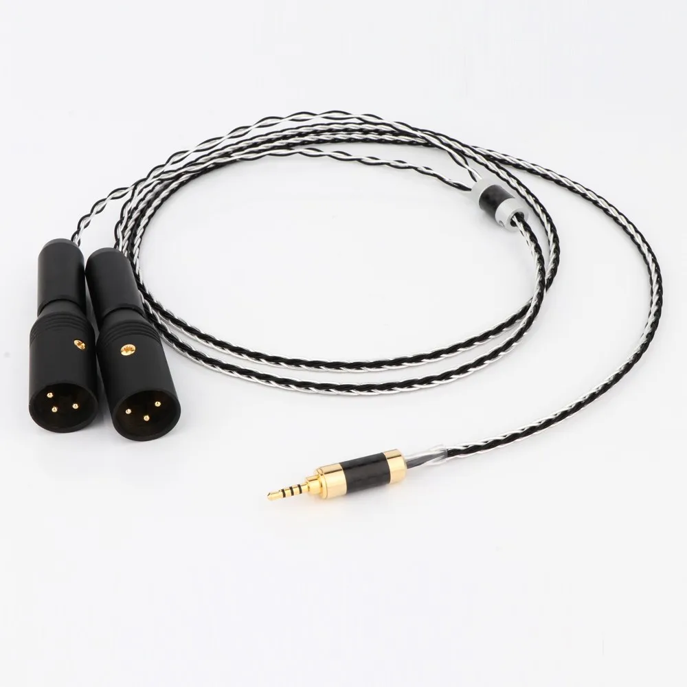 Hi End 2.5mm TRRS Balanced Male to 2 XLR Male Cable, for Astell&Kern AK100II, AK120II, AK240, AK380, AK320, DP-X1A, FIIO X5III