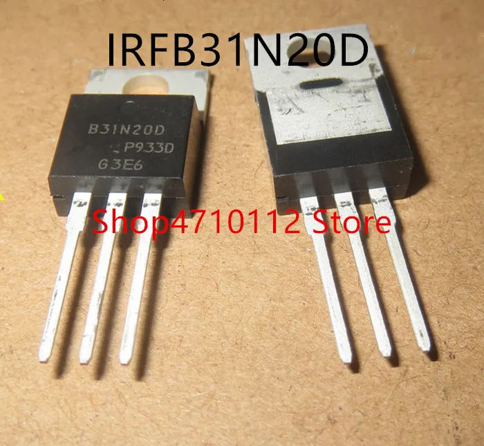 

NEW 50PCS/LOT IRFB31N20DPBF IRFB31N20D IRFB31N20 FB31N20D B31N20D TO-220