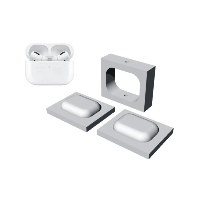 Holster for Airpods pro Earphone Protective Case Shaping Cold Compression Molding To Send Acrylic Template 65x50x25mm