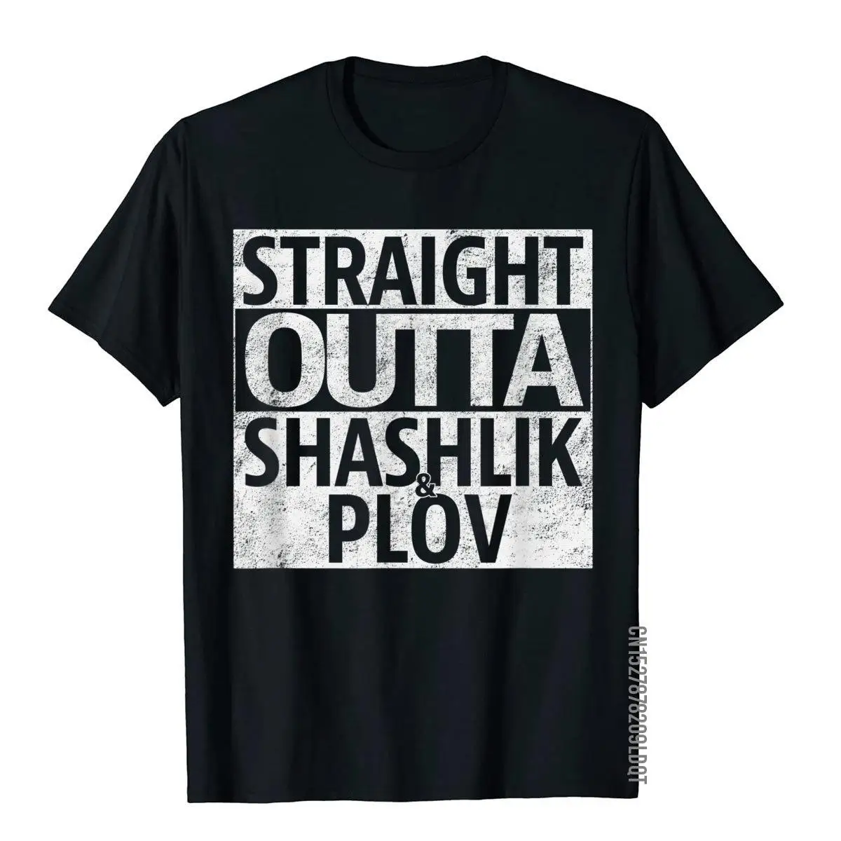 Jewish Straight Outta T-Shirt - Bukharian Jew Plov Tee Prevailing Men's Top T-Shirts Leisure Tops & Tees Cotton Fitness