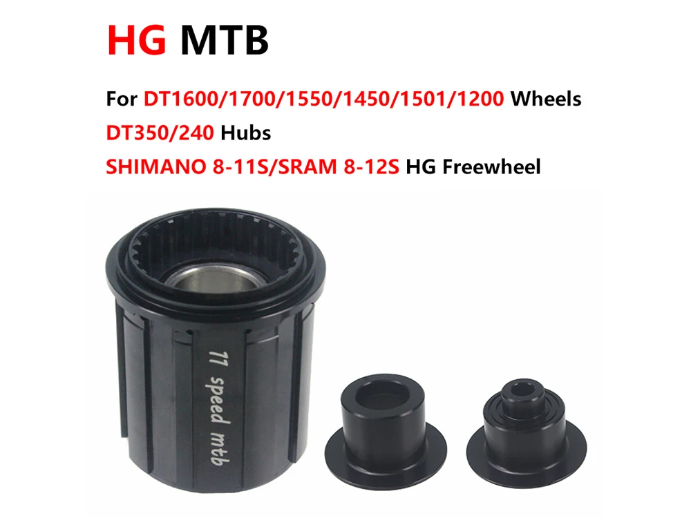Fahrrad Freilauf DT Hub Body Driver 8-12 Geschwindigkeit MTB Rennrad Freilauf HG Kassettenkern Fahrradnabenkomponenten für DT Swiss 240 350 Naben – Detail 9